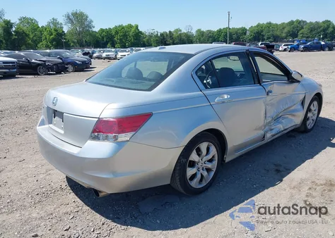 2008 Honda Accord 2.4 Ex-L из США, поврежденный, VIN 1HGCP26878A095682